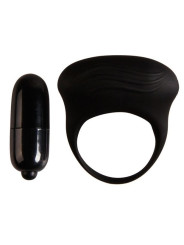 ANILLO VIBRADOR BERTRAM SILICONA GRADO MÉDICO DE LA MARCA PRETTY LOVE MALE