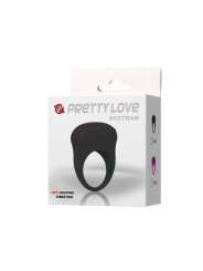 ANILLO VIBRADOR BERTRAM SILICONA GRADO MÉDICO DE LA MARCA PRETTY LOVE MALE