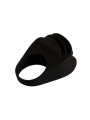 ANILLO VIBRADOR CHESTER NEGRO SILICONA MÉDICA DE LA MARCA PRETTY LOVE MALE