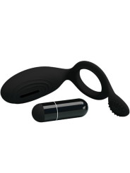 ANILLO VIBRADOR ETHEL CON ESTIMULADOR CLITORIAL DE LA MARCA PRETTY LOVE MALE