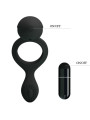 ANILLO VIBRADOR ETHEL CON ESTIMULADOR CLITORIAL DE LA MARCA PRETTY LOVE MALE