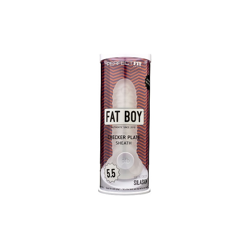 FAT BOY CHECKER BOX SHEATH 12CM de la marca PERFECT FIT