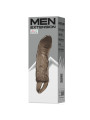 FUNDA EXTENSORA PENE CON STRAP TESTICULAR NEGRO 13.5 CM DE LA MARCA BAILE FOR HIM