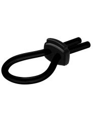 ANILLO ERÉCTIL SILICONA NEGRO - PROLONGA ERECCIÓN DE LA MARCA JOYDIVISION POTENZDUO