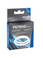 ANILLO POTENZ ERECCIÓN M - 2 UNIDADES + LUBRICANTE DE LA MARCA JOYDIVISION POTENZDUO