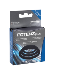 ANILLOS PARA PENE POTENCIADORES PLUS PACK 3 TALLAS DE LA MARCA JOYDIVISION POTENZDUO