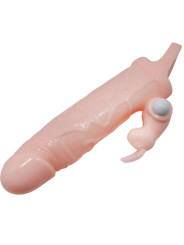 FUNDA PENE CON VIBRADOR RABBIT 16.5 CM - BRAVE MAN DE LA MARCA BAILE FOR HIM