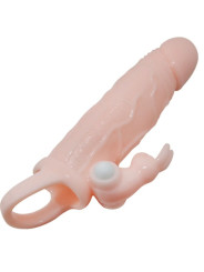 FUNDA PENE CON VIBRADOR RABBIT 16.5 CM - BRAVE MAN DE LA MARCA BAILE FOR HIM