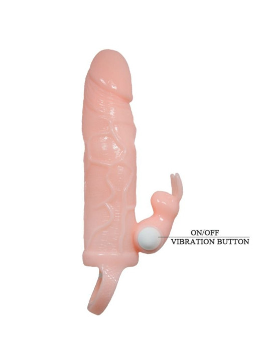 FUNDA PENE CON VIBRADOR RABBIT 16.5 CM - BRAVE MAN DE LA MARCA BAILE FOR HIM