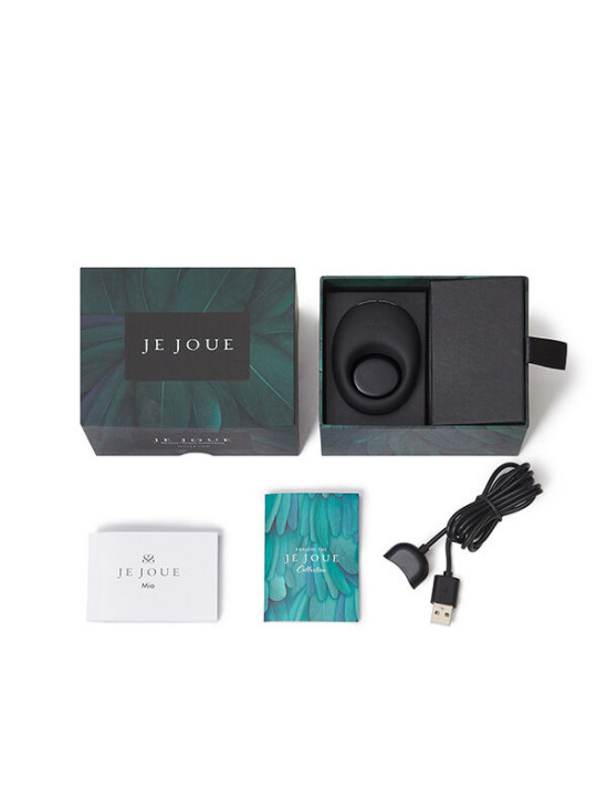 ANILLO VIBRADOR MIO NEGRO PARA PAREJAS - JE JOUE DE LA MARCA JE JOUE