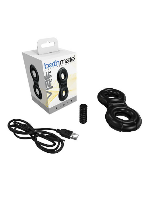 ANILLO VIBRADOR EIGHT PARA PENE Y TESTÍCULOS DE LA MARCA BATHMATE