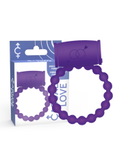 ANILLO VIBRADOR SILICONA PAREJAS VIOLETA 25 DE LA MARCA CASUAL LOVE