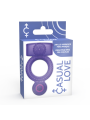 ANILLO VIBRADOR DOBLE PLACER LILA CON BOLA ESTIMULANTE DE LA MARCA CASUAL LOVE