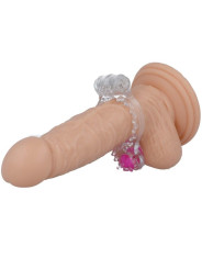 ANILLO VIBRADOR DOBLE PLACER CON BOLA ESTIMULANTE DE LA MARCA CASUAL LOVE