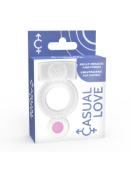 ANILLO VIBRADOR DOBLE PLACER CON BOLA ESTIMULANTE DE LA MARCA CASUAL LOVE