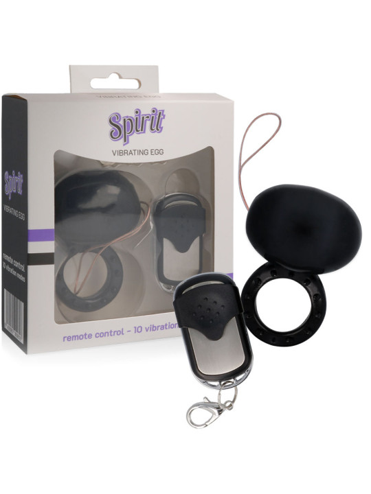 ANILLO VIBRADOR CONTROL REMOTO NEGRO DE LA MARCA SPIRIT