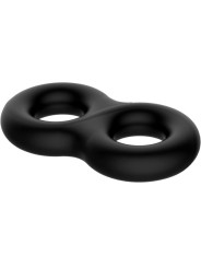 ANILLO DOBLE SILICONA MÉDICA PARA ERECCIONES POTENTES DE LA MARCA CRAZY BULL