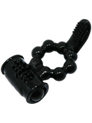 ANILLO VIBRADOR DOBLE ESTIMULADOR CLITORIS Y PENE DE LA MARCA BAILE FOR HIM
