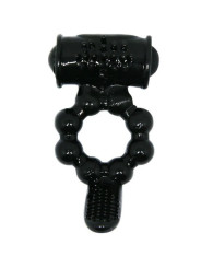 ANILLO VIBRADOR DOBLE ESTIMULADOR CLITORIS Y PENE DE LA MARCA BAILE FOR HIM