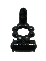 ANILLO VIBRADOR DOBLE ESTIMULADOR CLITORIS Y PENE DE LA MARCA BAILE FOR HIM