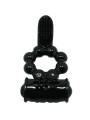 ANILLO VIBRADOR DOBLE ESTIMULADOR CLITORIS Y PENE DE LA MARCA BAILE FOR HIM