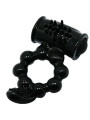 ANILLO VIBRADOR DOBLE ESTIMULADOR CLITORIS Y PENE DE LA MARCA BAILE FOR HIM