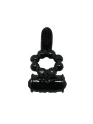 ANILLO VIBRADOR DOBLE ESTIMULADOR CLITORIS Y PENE DE LA MARCA BAILE FOR HIM
