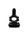 ANILLO VIBRADOR DOBLE ESTIMULADOR CLITORIS Y PENE DE LA MARCA BAILE FOR HIM