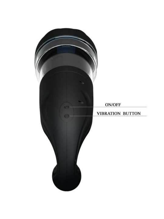 MASTURBADOR ROTATORIO 4 VELOCIDADES BRETON DE LA MARCA PRETTY LOVE MALE