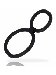 ANILLO AJUSTABLE DE SILICONA PARA PENE Y TESTÍCULOS DE LA MARCA ADDICTED TOYS