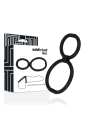 ANILLO AJUSTABLE DE SILICONA PARA PENE Y TESTÍCULOS DE LA MARCA ADDICTED TOYS