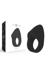 ANILLO VIBRADOR RECARGABLE 20 VELOCIDADES NEGRO DE LA MARCA INTENSE COUPLES TOYS