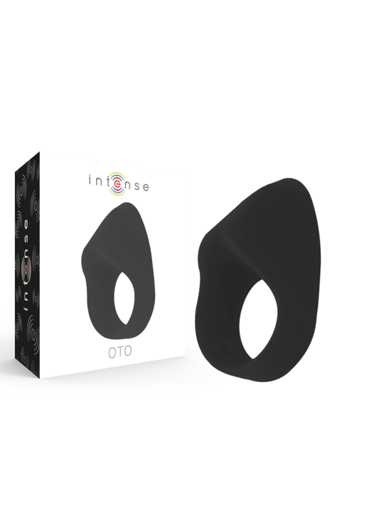 ANILLO VIBRADOR RECARGABLE 20 VELOCIDADES NEGRO DE LA MARCA INTENSE COUPLES TOYS