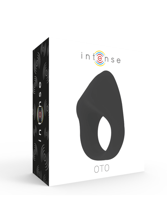 ANILLO VIBRADOR RECARGABLE 20 VELOCIDADES NEGRO DE LA MARCA INTENSE COUPLES TOYS