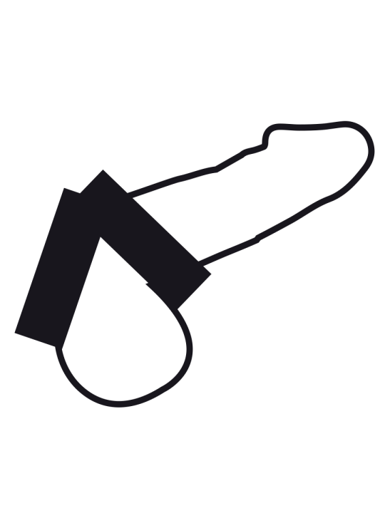 ANILLO DOBLE PARA PENE LEATHER Y RUBBER DARKNESS DE LA MARCA DARKNESS SENSATIONS