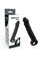 EXTENSOR PENE NEGRO 2.5 CM ALARGAMIENTO + 0.4 CM GROSOR DE LA MARCA ADDICTED TOYS