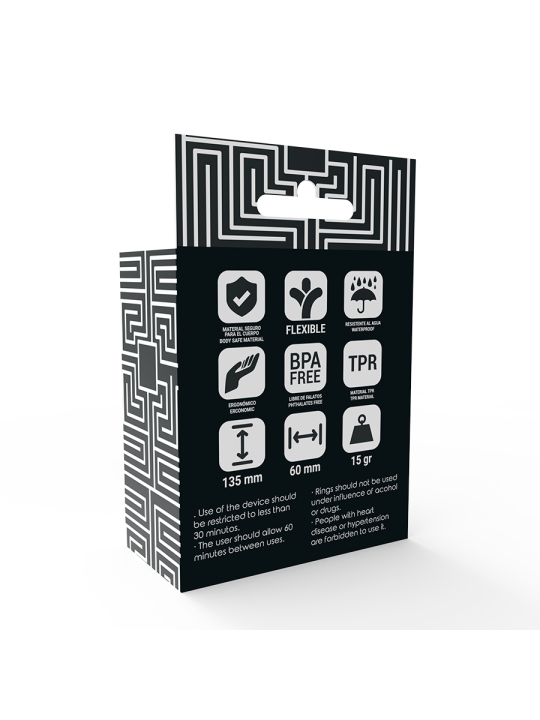 SET 3 ANILLOS PENE TESTICULOS PLACER INTENSO CLEAR DE LA MARCA ADDICTED TOYS