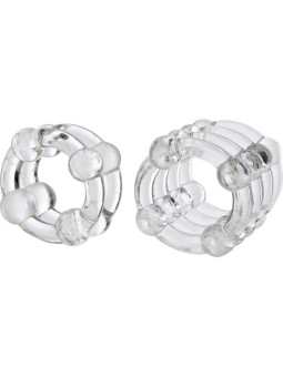 ANILLOS PARA EL PENE COLT ENHANCER RINGS TRANSPARENTES DE LA MARCA CALEXOTICS