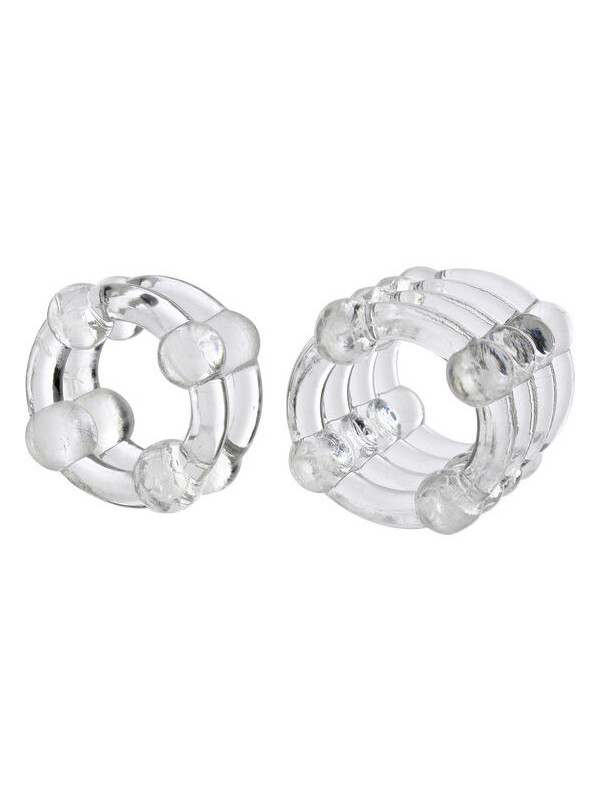 ANILLOS PARA EL PENE COLT ENHANCER RINGS TRANSPARENTES DE LA MARCA CALEXOTICS