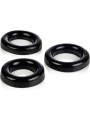 SET 3 ANILLOS PENIANOS DE SILICONA ERÓTICA DE LA MARCA CALEXOTICS