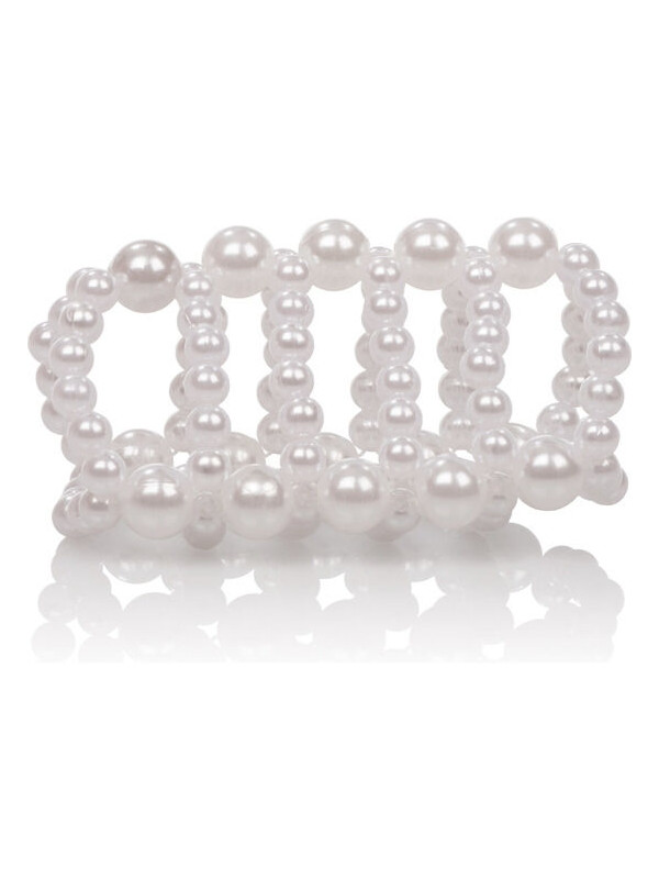 FUNDA CON PERLAS PARA ESTIMULACIÓN EXTRA DE LA MARCA CALEXOTICS