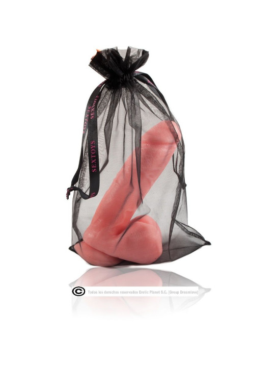 DILDO REALISTA 19 CM TPR HIPPOALERGÉNICO NATURAL DE LA MARCA BAILE DILDOS
