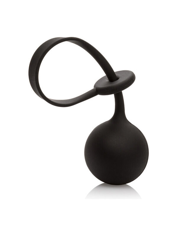 ANILLO PENE SILICONA CON PESA PARA ERECCIÓN DE LA MARCA CALEXOTICS