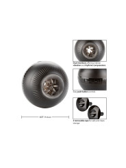 MASTURBADOR VIBRADOR MASCULINO OPTIMUM POWER 10 MODOS DE LA MARCA CALEXOTICS