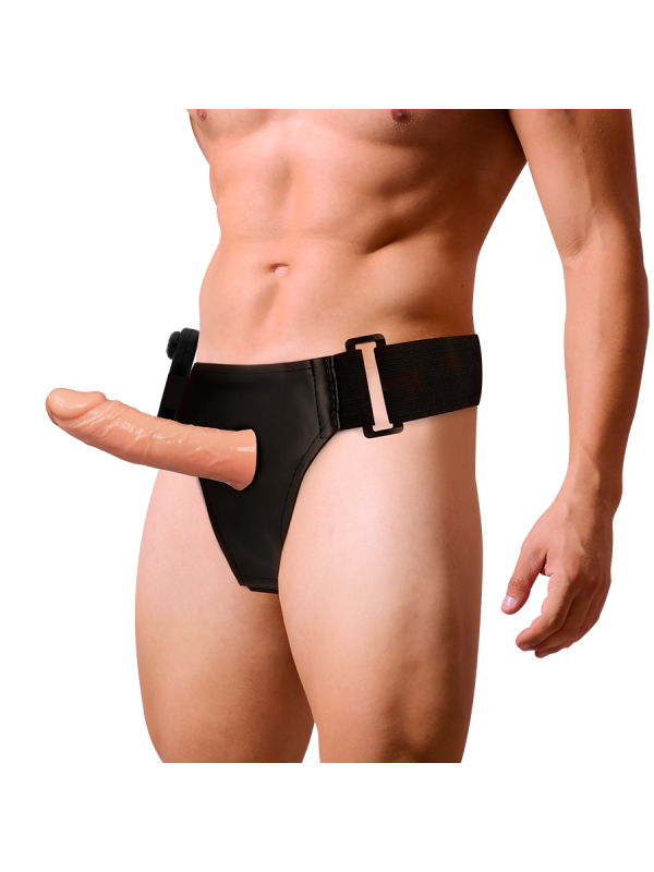 ARNÉS HUECO BENNY CON VIBRADOR 15 CM - TPR SEGURO DE LA MARCA HARNESS ATTRACTION