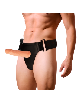ARNÉS HUECO WILLIAN CON VIBRADOR 17 CM - TPR SEGURO DE LA MARCA HARNESS ATTRACTION