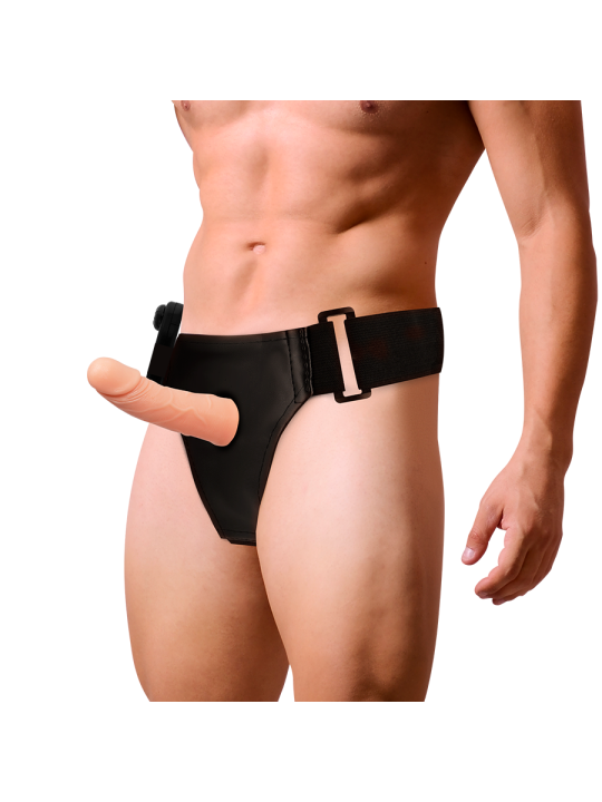 ARNÉS HUECO CON VIBRADOR 15 CM - PENÉ REALÍSTICO DE LA MARCA HARNESS ATTRACTION