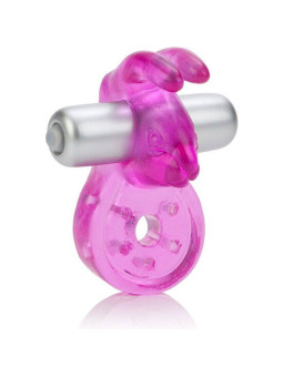 ANILLO VIBRADOR CONEJITO ROSA ESTIMULACIÓN DUAL DE LA MARCA CALEXOTICS