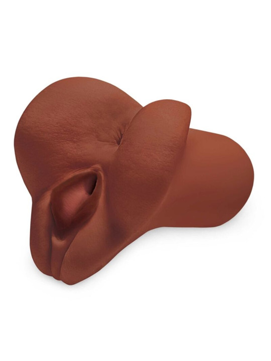 MASTURBADOR REALISTA DOBLE ORIFICIO FANTAFLESH DE LA MARCA PDX PLUS+