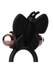 ANILLO VIBRADOR MARIPOSA NEGRO/GOLD COQUETTE CHIC DE LA MARCA COQUETTE TOYS